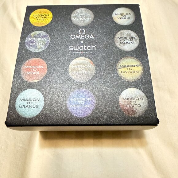 Authentic OMEGA X SWATCH Bioceramic MoonSwatch Mission to Jupiter SO33C100 Full - Picture 14 of 14